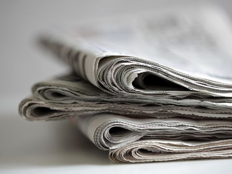 Zeitungsstapel