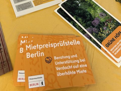 Prospekt der Mietpreisprüfstelle