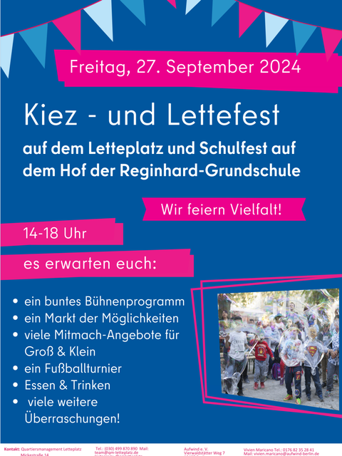 Lettefest-Plakat (Bild: Katharina Albrecht)