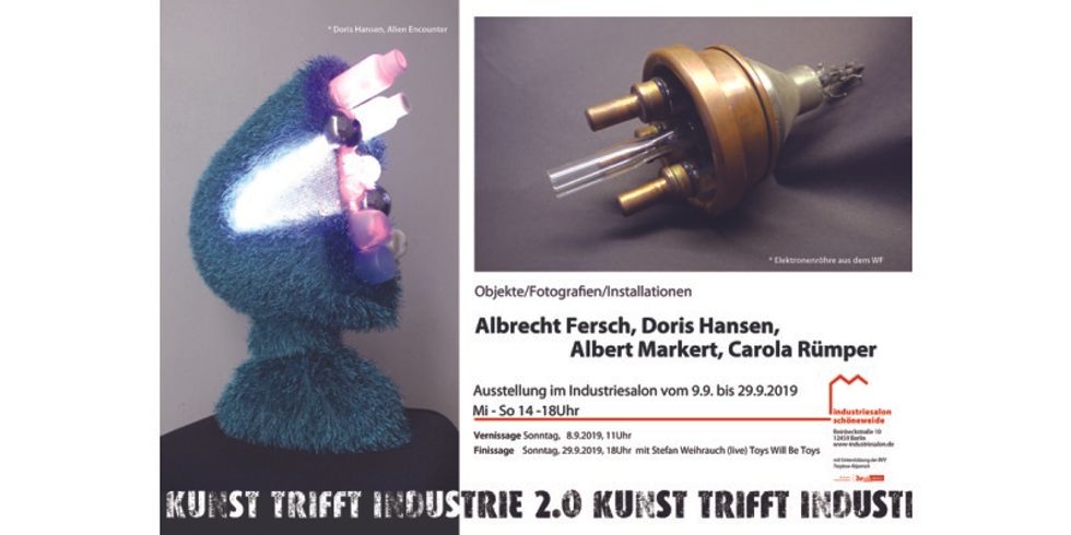 Plakat zum Tag des offenen Industriesalons
