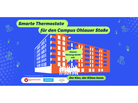 Banner für die Webseite zum Modellprojekt smarte Thermostate