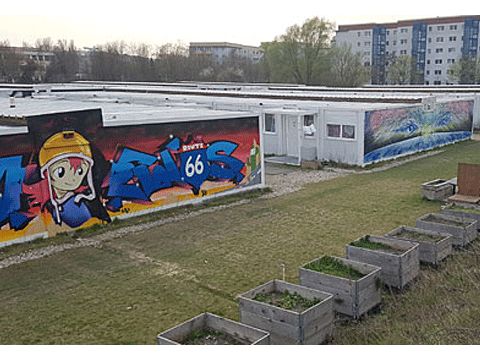 Wohncontainer in Hellersdorf