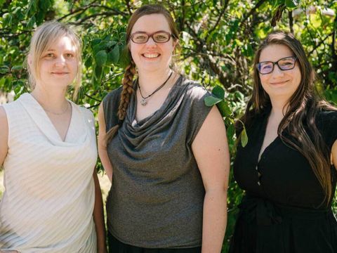 Kerstin Schütt, Verena Hetsch and Sandra Sponagel of Twisted Ramble