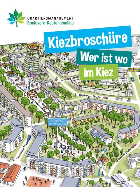 Deckblatt der Kiezbroschüre