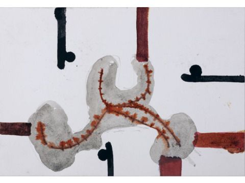 Henry Stöcker: "ding-ding-dong", 18 x 11 cm, Tusche auf Papier, 2006 (Bild: Henry Stöcker)