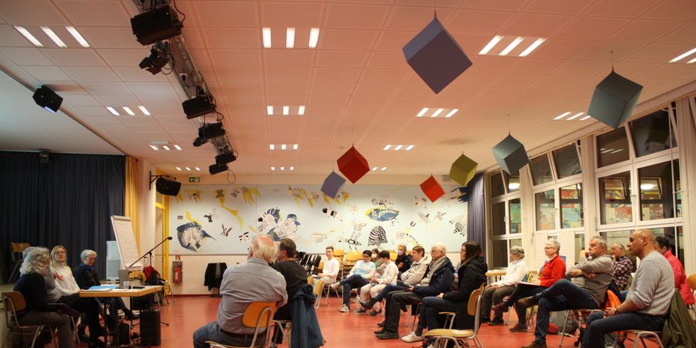 Treffen im Quartiersmanagements Nahariyasraße in Lichtenrade