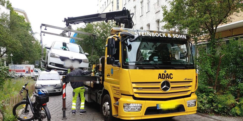 Falschparker wird im Graefekiez umgesetzt