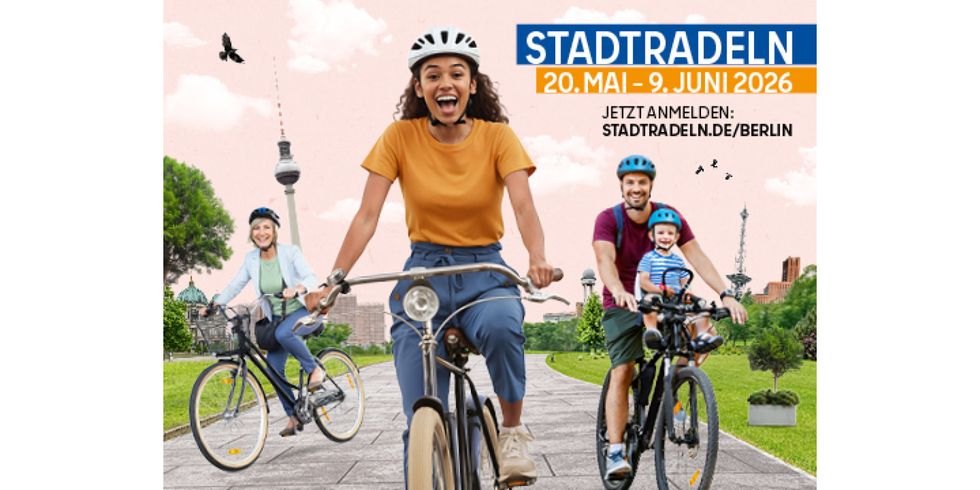 STADTRADELN 2026: Kampagnenmotiv