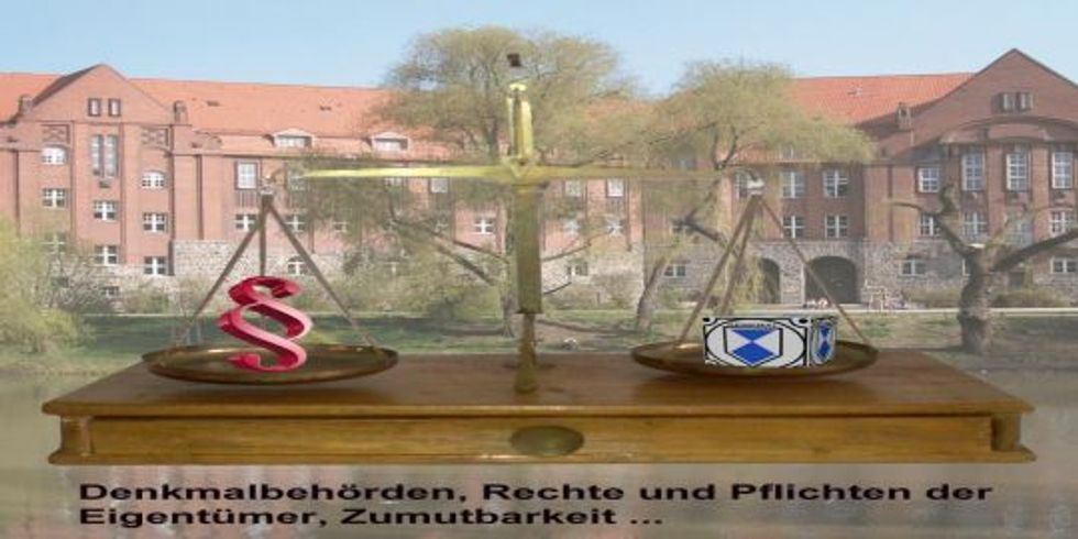 Ziele Denkmalschutz