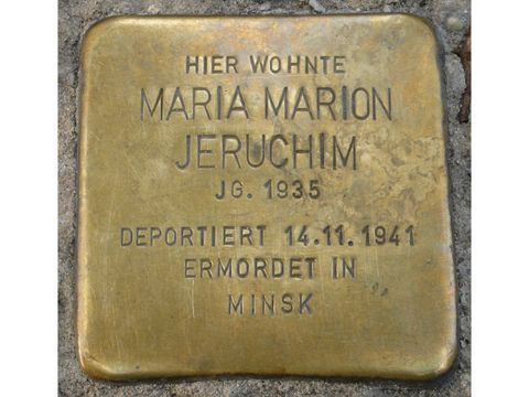 Stolperstein Maria Marion Jeruchim