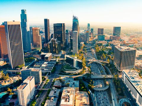 Luftaufnahme Los Angeles