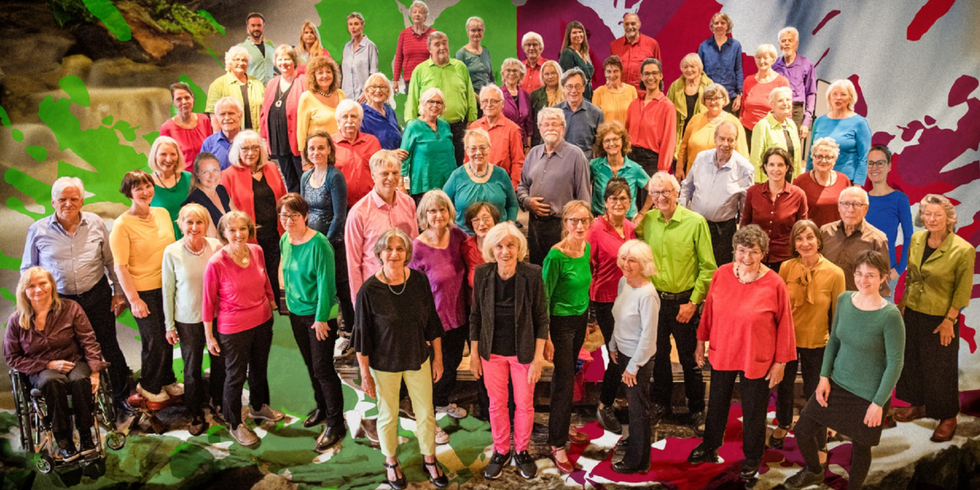 Guppenbild des Hanns Eisler Chores