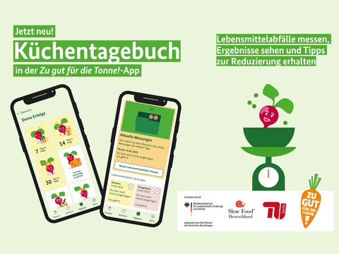 "Zu gut für die Tonne!"-App