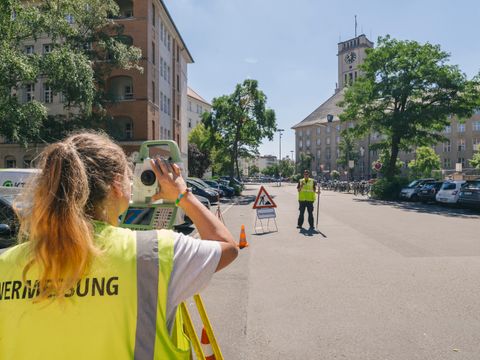 Vermessungsarbeiten