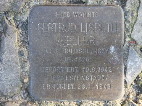 Stolperstein für Gertrud Lisbeth Heller