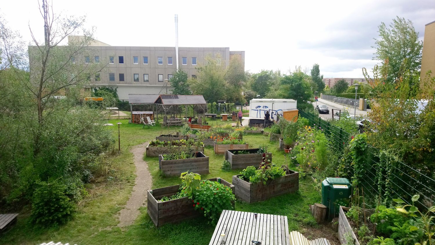 Gartenübersicht Helle Oase 2021