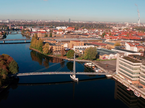 Luftaufnahme Oberschöneweide