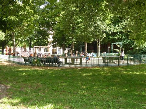 Spielplatz auf dem Karl-August-Platz, 30.7.2010