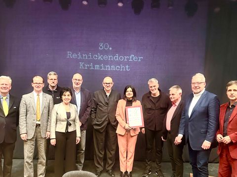 Gemeinsam die Jubiläumsnacht gefeiert (Bild: BA Rdf)