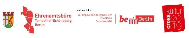 Logos Ehrenamtsbüro Senatskanzlei CrossKultur