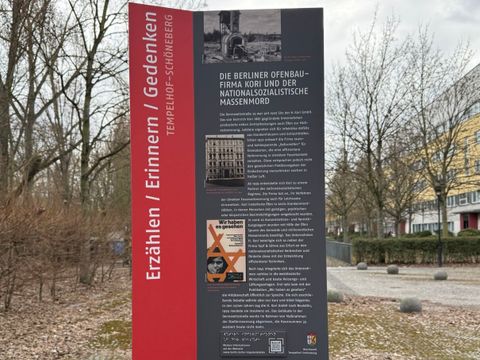 Gedenktafel Ofenbaufirma H. Kori GmbH
