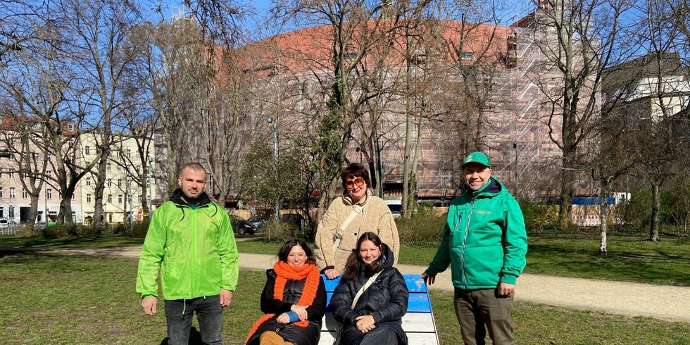 Parkläufer mit Bezirksstadträtin Filiz Keküllüoğlu