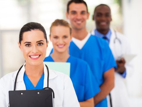 Menschen im Gesundheitswesen