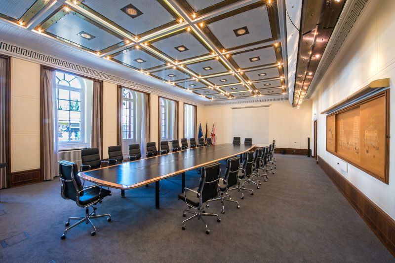 Senate Meeting Room in the red town hall