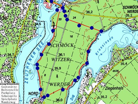 Wanderkarte (Bild: Berliner Forsten)