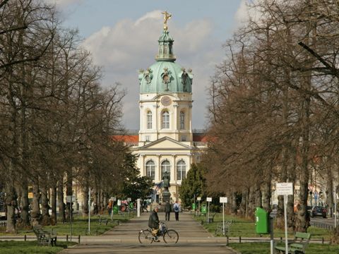 Schloßstraße, Mittelpromenade, 27.3.2008