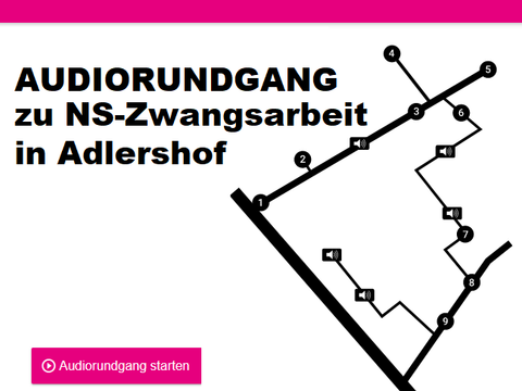 Startbildschirm Audiorundgang