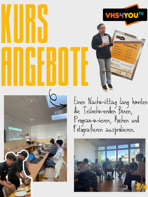 EIndrücke vom Schnuppertag vhs4you