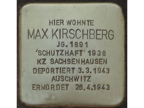 Spichernstr. 20 Max Kirschberg