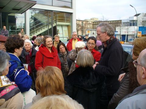 Bezirksbürgermeisterin Monika Thiemen, Regina Dehning und Dr. Schenk, Foto: KHMM