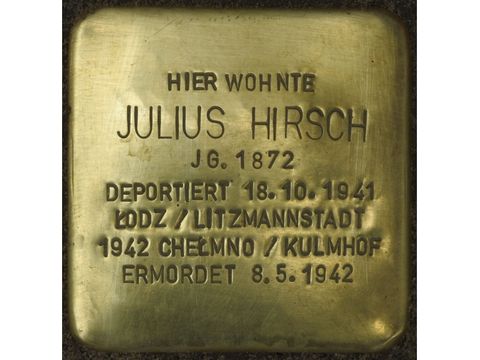 Uhlandstraße 184 Julius Hirsch