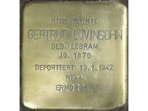 (Bild: Stolpersteine-Initiative CW, Hupka)