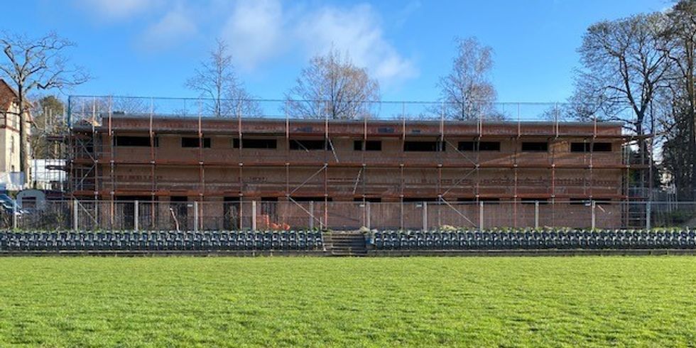 Rohbau Hubertusallee