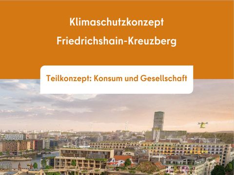 Cover des Klimaschutz-Teilkonzepts Konsum und Gesellschaft