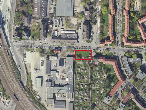 Luftbild Haus der Jugend in Tempelhof