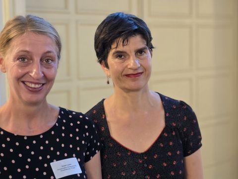Die Kinderschutz-Koordinatorinnen Judith Noé und Susan Lutze organisierten den ausgebuchten 12. Fachtag