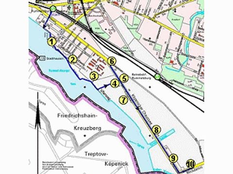 Stadtplan Rummelsburg