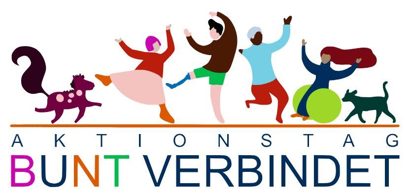 Logo Europäischer Aktionstag BUNT VERBINDET