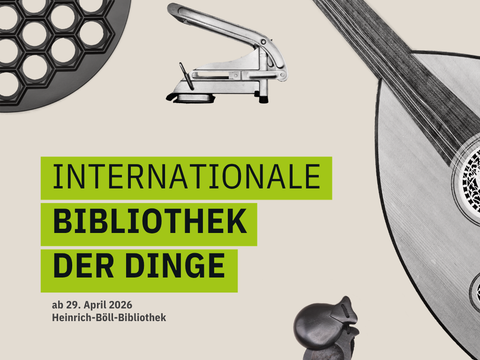 Teaser Internationale Bibliothek der Dinge
