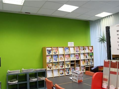 Gottfried-Benn-Bibliothek Neue Leseecke