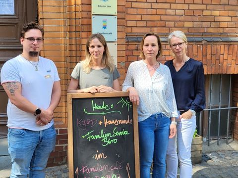 Das Team des FamilienServiceBüros bietet mobile Beratung an fünf Standorten regelmäßig an