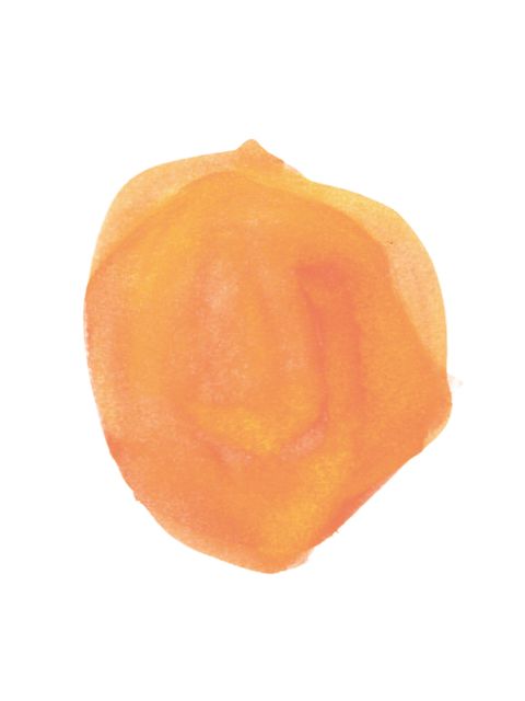 Farbelement Orange-hell