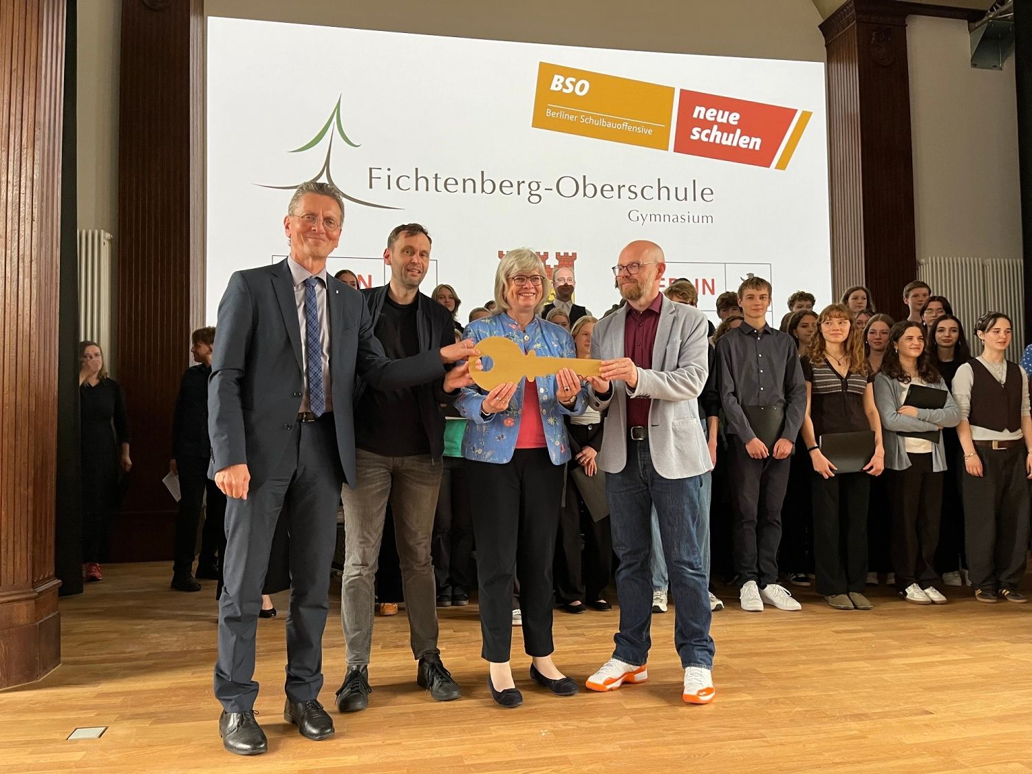 2024 Eröffnung Aula Fichtenberg Oberschule
