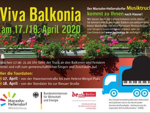 "Viva Balkonia" - Musiktruck in Marzahn-Hellersdorf