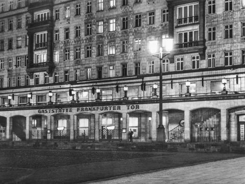 Gaststätte Frankfurter Tor im Block G-Nord