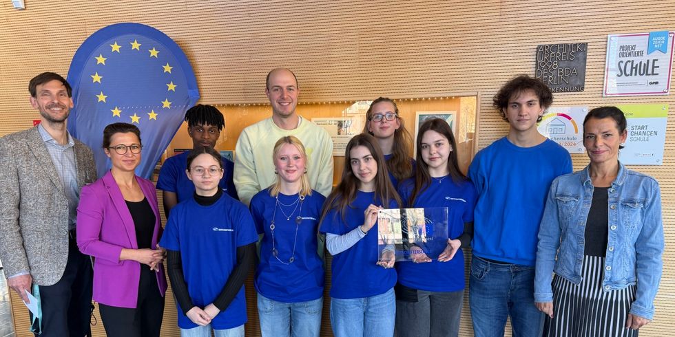 Hermann-Scheer-Schule wird Botschafterschule